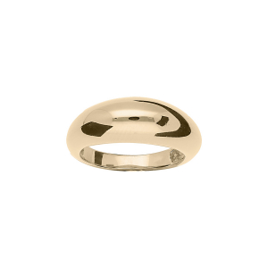 BAGUE PLAQUÉ OR JONC LISSE