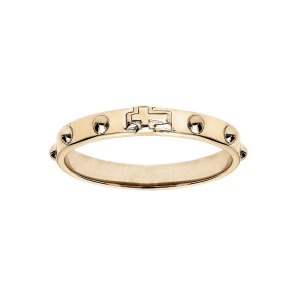 BAGUE PLAQUÉ OR DIZAINIER