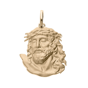PENDENTIF PLAQUÉ OR RELIGIEUX CHRIST