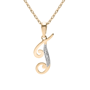 COLLIER PLAQUÉ OR PENDENTIF INITIALE  S  OXYDES BLANCS SERTIS 42+3CM