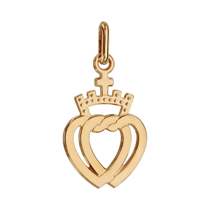 PENDENTIF PLAQUÉ OR SYMBOLE VENDEE
