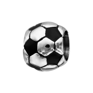 CHARMS ACIER BALLON DE FOOT PATINE
