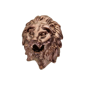 CHARMS ACIER ET PVD MARRON TETE DE LION
