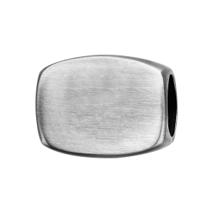 CHARMS ACIER RECTANGULAIRE PATINE  MOTIF TRIBAL