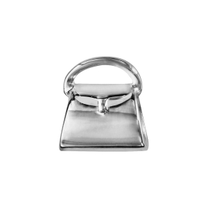 CHARMS COULISSANT ARGENT RHODIÉ SAC A MAIN