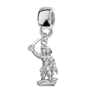 CHARMS ARGENT RHODIÉ COULISSANT JEAN-BART