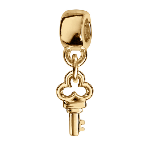 CHARMS COULISSANT VERMEIL SUSPENDU CLEF