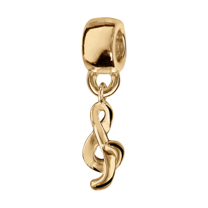 CHARMS COULISSANT VERMEIL SUSPENDU CLEF DE SOL