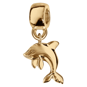 CHARMS COULISSANT VERMEIL SUSPENDU DAUPHIN
