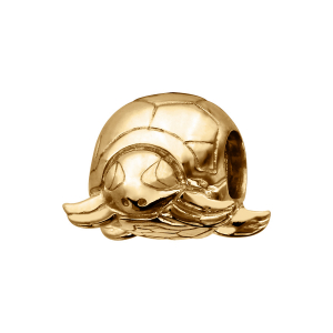 CHARMS COULISSANT VERMEIL TORTUE