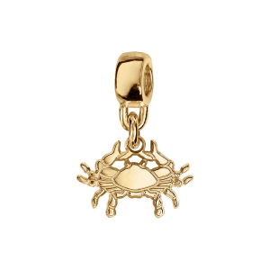 CHARMS COULISSANT VERMEIL ZODIAQUE DECOUPE CANCER