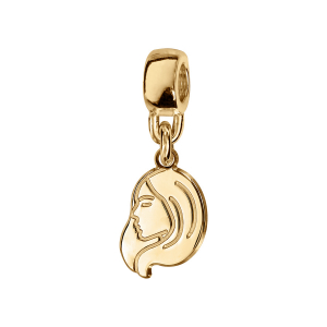 CHARMS COULISSANT VERMEIL ZODIAQUE DECOUPE VIERGE