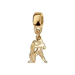 CHARMS COULISSANT VERMEIL ZODIAQUE DECOUPE VERSEAU