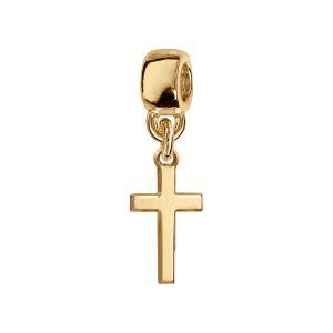 CHARMS COULISSANT VERMEIL CROIX