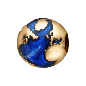 CHARMS COULISSANT TERRE VERMEIL ET RÉSINE