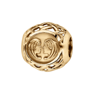 CHARMS COULISSANT VERMEIL ZODIAQUE GEMEAU