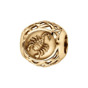 CHARMS COULISSANT VERMEIL ZODIAQUE SCORPION
