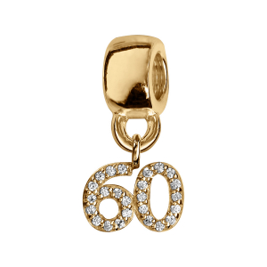 CHARMS COULISSANT VERMEIL CHIFFRE SUSPENDU 60 EMPIERRE