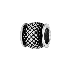 CHARMS ACIER MEDIUM BOULE PICOT PATINÉE