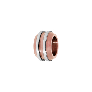 CHARMS ACIER MEDIUM PVD ROSE