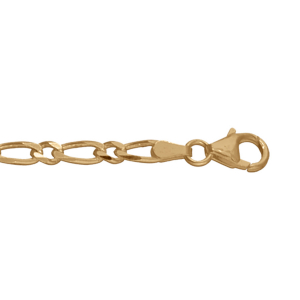 CHAINE HAWAI 1+1 4MM 50CM VERMEIL