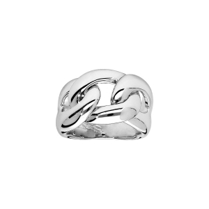 BAGUE ARGENT MASSIF RHODIÉ